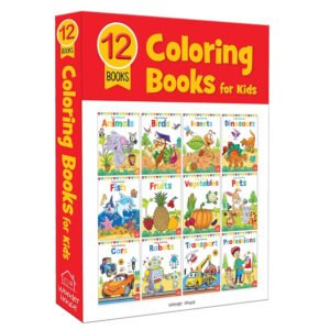 Coloring Books Box Set: Pack of 12 Copy Color Books For Children