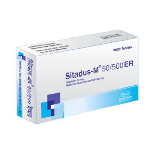 Sitadus-M Tablet 50 mg + 500 mg (Sitagliptin + Metformin Hydrochloride)