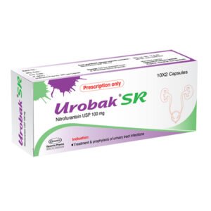 Urobak SR Capsule 100 mg (Nitrofurantoin)