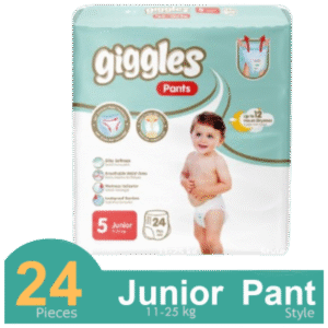 Giggles Premium Belt System Baby Diaper (Junior) (11-25 Kg) (24 Pcs)