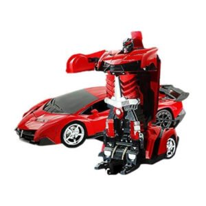 1:12 remote control deformation simulation vehicle, New Transformation Car Toy Lamborghini Car Robot for Kids