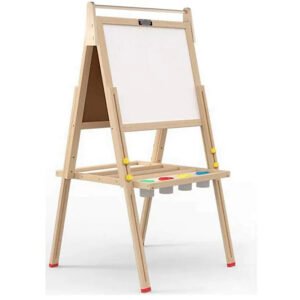 Child's Double-Sided Easel With Magnetic Letters And Numbers