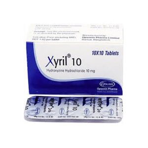 Xyril Tablet 10 mg (Hydroxyzine Hydrochloride)