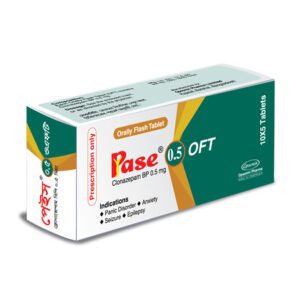 Pase OFT Flash Tablet 0.5 mg (Clonazepam)