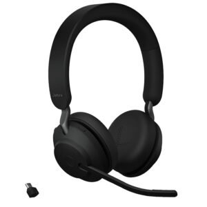 Jabra Evolve2 65 MS DUO Bluetooth & USB Type A Head Set Black