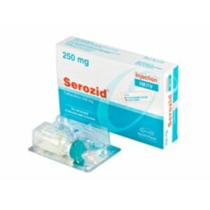 Serozid Injection 250 mg/vial (Ceftazidime Pentahydrate)
