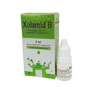Xolamid B Suspension 1%+0.2% (Brinzolamide + Brimonidine Tartrate)