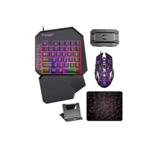 T-WOLF TF950 5-in-1 Wired Gaming Combo