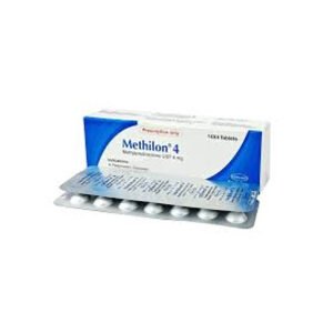 Methilon Tablet 4 mg (Methylprednisolone)