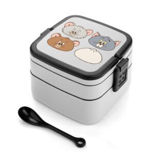 Buy Tiffin Box Designed For Carrying Meals 850 ml With Tom and Jerry Random Key Ring (Any One) FREE