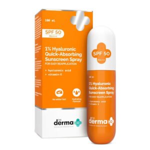 The Derma Co 1% Hyaluronic Quick-Absorbing SPF