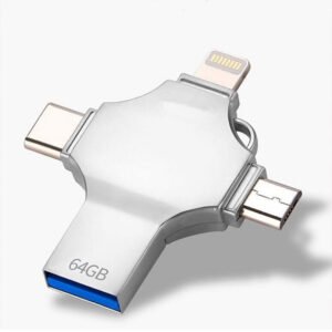 Transcend 64GB 4-Options OTG Pen Drive (China)