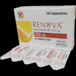 Renova Suppository 250 mg (Paracetamol)
