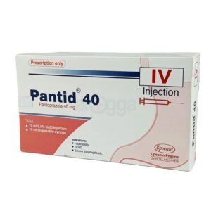 Pantid Injection 40 mg/vial (Pantoprazole Sodium)