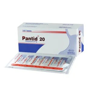 Pantid Tablet 20 mg (Pantoprazole Sodium)