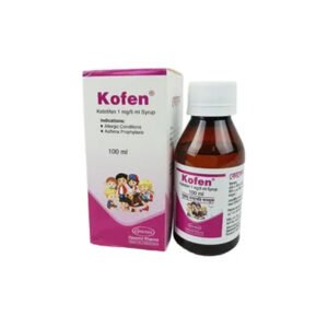 Kofen Syrup 1 mg/5 ml (Ketotifen Fumarate - Oral)