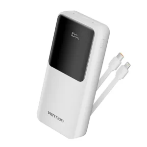 Vention Powerbank Fast Charging LED Display QC PD USB A Type C 20000 mAh