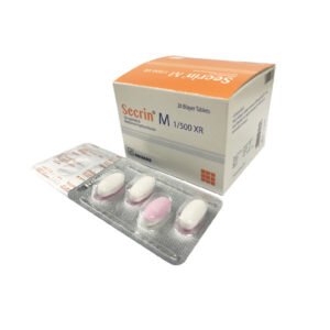 Secrin M Tablet 1 mg + 500 mg