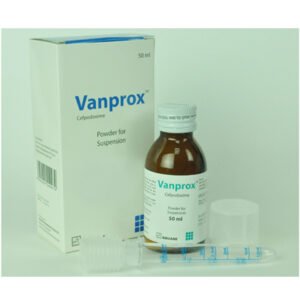 Vanprox Suspension 40 mg/5 ml (Cefpodoxime)