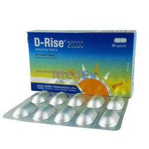 D-Rise Capsule 20,000 IU (Cholecalciferol – Vitamin D3)