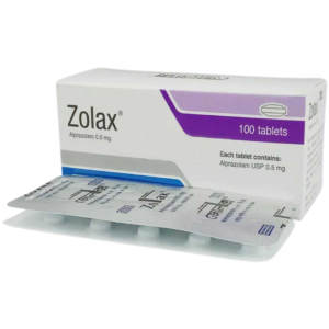 Zolax Tablet 0.25 mg (Alprazolam)