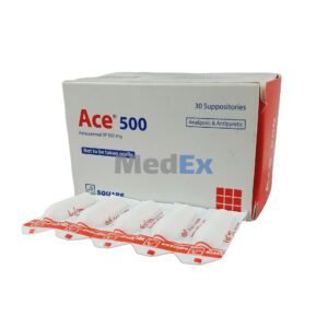 Ace Suppository 500 mg (Paracetamol)