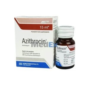 Azithrocin Suspension 200 mg/5 ml (Azithromycin)