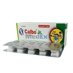 Calbo Jr Chewable Tablet 250 mg