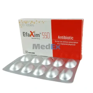 Efaxim Tablet 550 mg (Rifaximin)