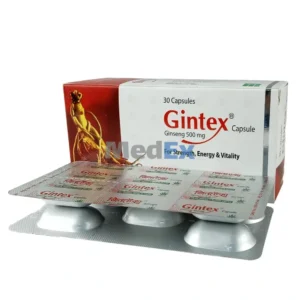 Gintex Capsule 500 mg (Panax Ginseng)