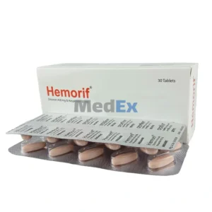 Hemorif Tablet (Diosmin + Hesperidin)