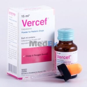 Vercef Pediatric Drop 20 mg/ml (Cefpodoxime Proxetil)