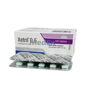 Xetril Tablet 0.5 mg (Clonazepam)